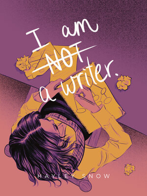 cover image of I Am Not a Writer
